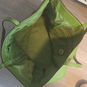 Tory Burch Vibrant Green Tote